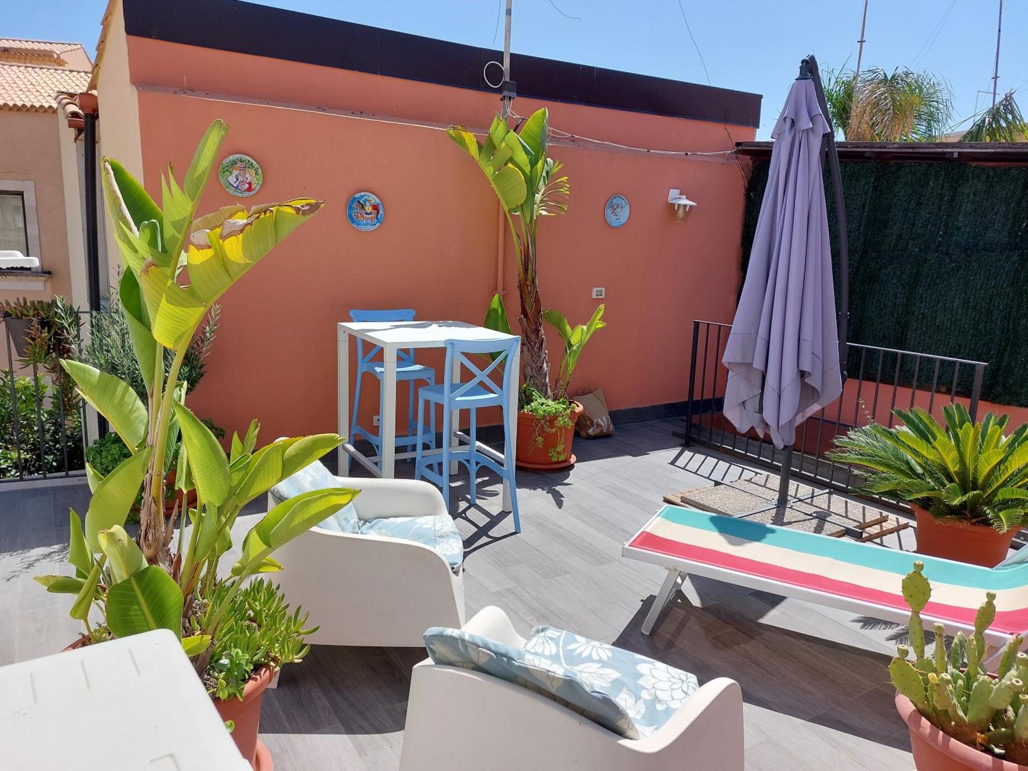 דירות סירקוזה Galena Charme Luxury Terrace מראה חיצוני תמונה