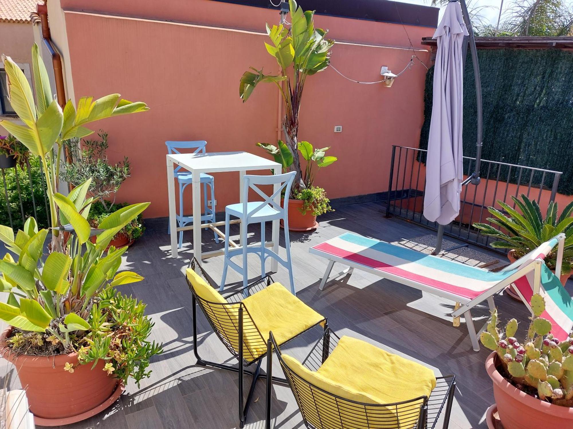 דירות סירקוזה Galena Charme Luxury Terrace מראה חיצוני תמונה